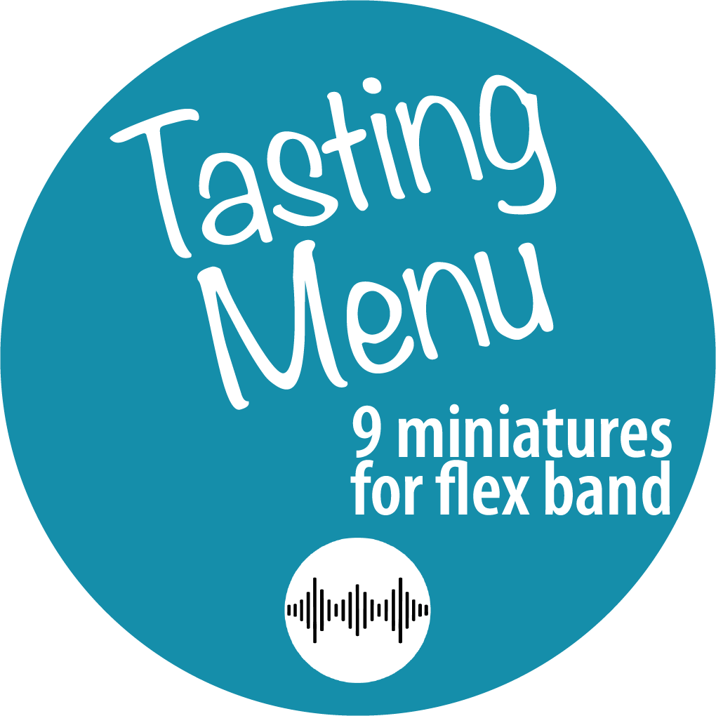 Tasting Menu • 9 Miniatures for Flex Band