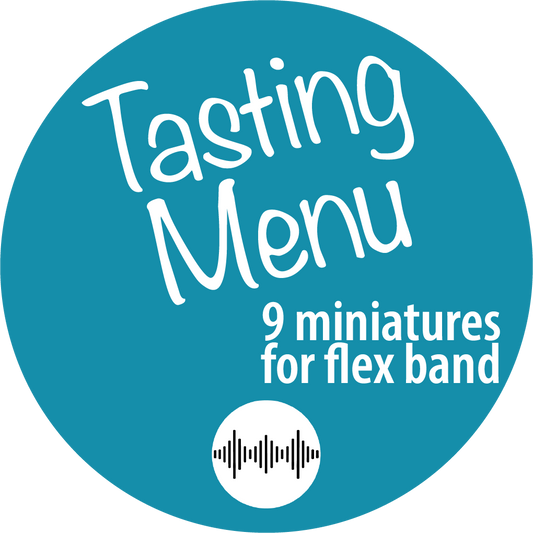 Tasting Menu • 9 Miniatures for Flex Band