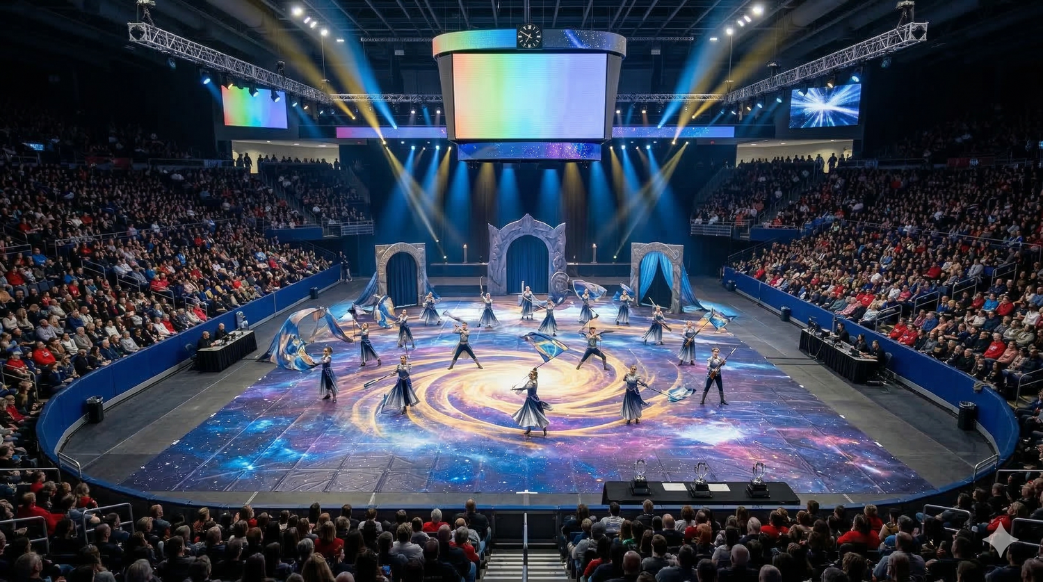 Dr. Ryan J. Williams and White Mage Music Indoor Color Guard Audio Design and Consultation